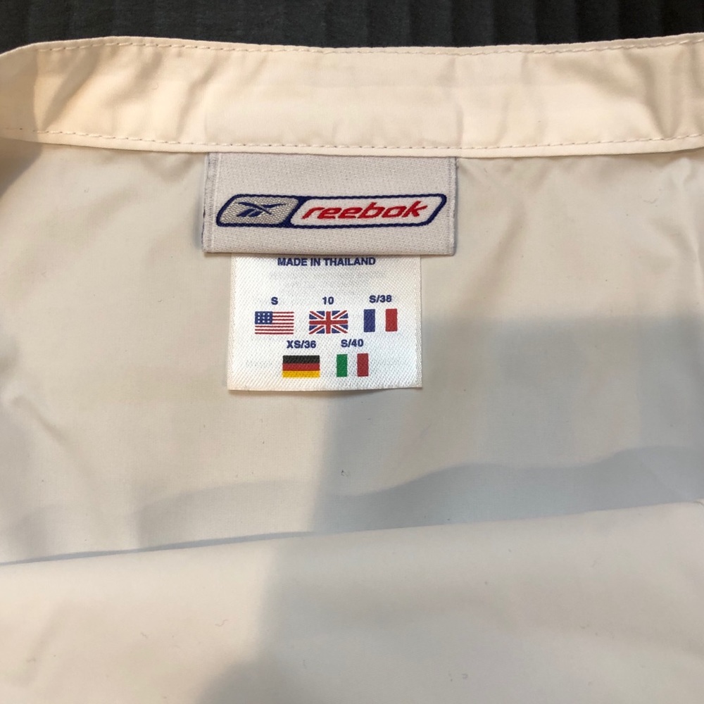 *SOLD* 💚‼️Reebok Vintage White Tennis Skirt - Picture 3 of 5
